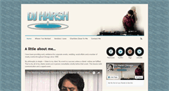 Desktop Screenshot of djharshchicago.com